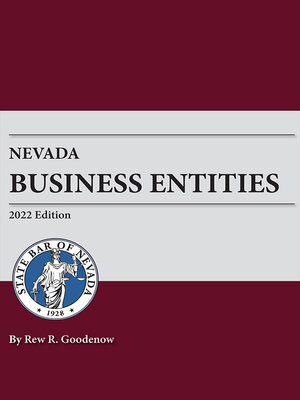 cover image of Nevada Business Entities